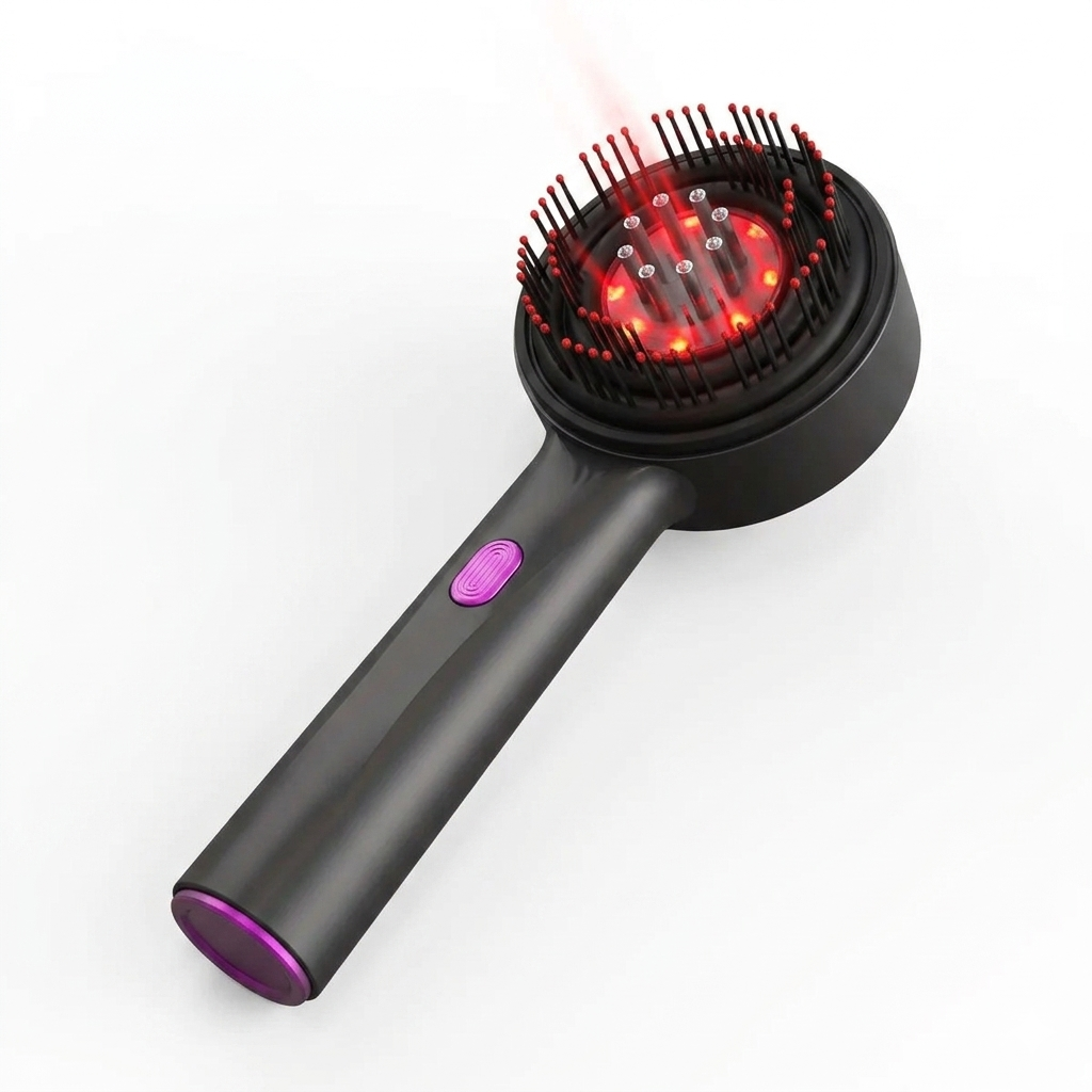NovaDomusglow™ – Advanced Electric Ionic Scalp Massage Comb